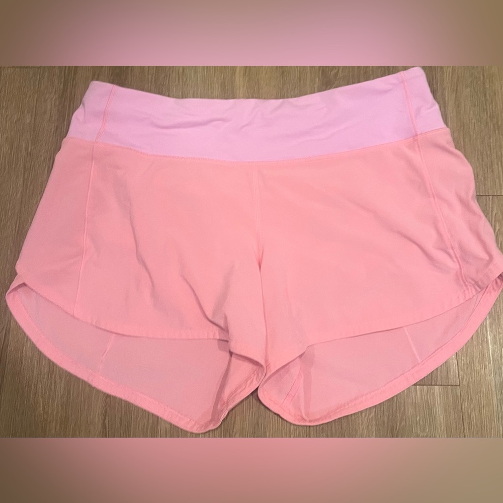 Pink Women's Lululemon Shorts